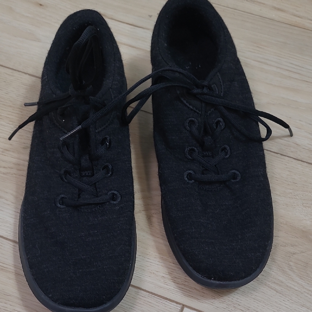 MERINOS Dark Gray Merino Wool Lace Up Walking Sneakers Shoes Size 10 Wome